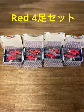 Reebok INSTAPUMP FURY 미니 피규어 (Red) 4개 세트