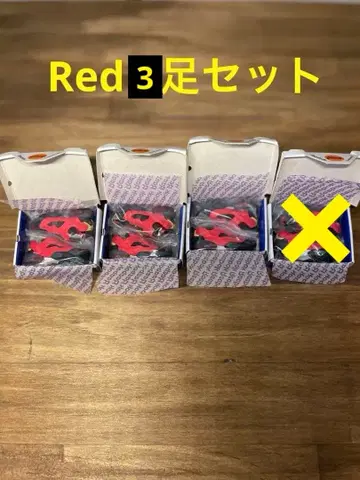 Reebok INSTAPUMP FURY 미니 피규어 (Red) 3개 세트