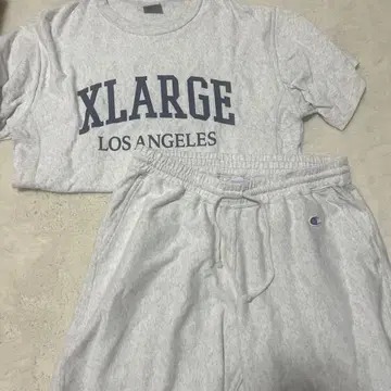 XLARGE 그레이 셋업