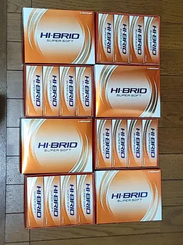 HI-BRID SUPER SOFT 골프공 4상자 세트