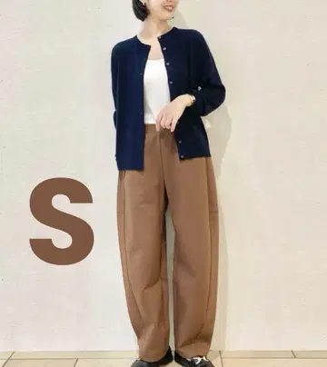 드라이 맨투맨 커브 팬츠 브라운 S