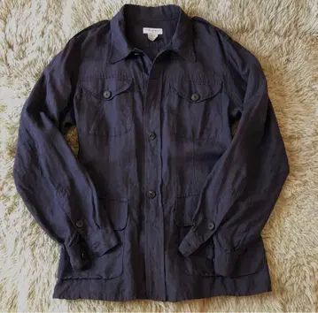 DRIES VAN NOTEN 린넨 사파리 자켓