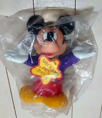미키마우스 저금통 약 16cm