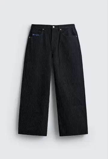 [ 즉완판템 ] Champion ZARA 스트라이프 배기 핏 청바지