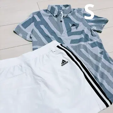 새상품 여름 아이템 SALE 골프웨어 adidas 세트 판매 S 사이즈