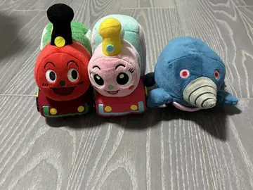 호빵맨 쁘띠 빈즈 봉제 인형 3체 세트