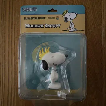 미개봉 메디콤토이 PEANUTS 모히칸 스누피 피규어
