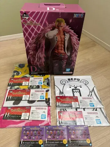 제일복권 원피스 도플라밍고 피규어 H상, I상