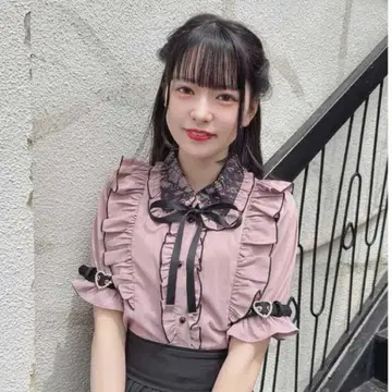 ROJITA 블라우스 핑크