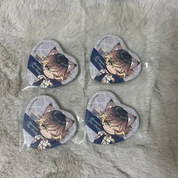 유메쿠로 벨벳 하트 캔뱃지