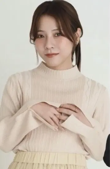새상품 시마무라 yumi 니트 상의 풀오버