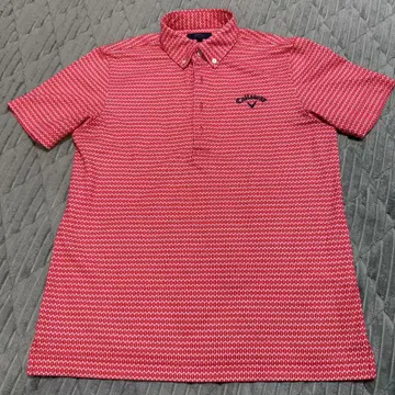 [ 새상품급 ] Callaway 빨간색 피케 셔츠