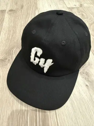 GEbee404 6Panel Cap G4-Melt 로고 블랙