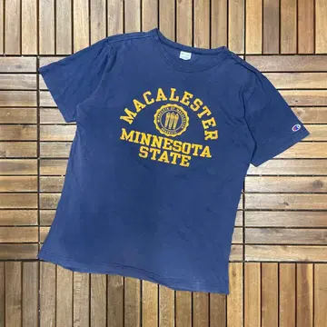 Champion 트리코 태그 크루넥 반팔 T셔츠 칼리지 로고 프린트