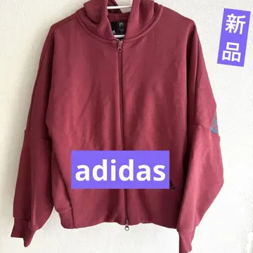 택 포함 새상품 adidas 후드 부착 집업 후드티 M 사이즈