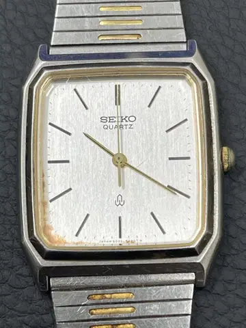 SEIKO 쿼츠 손목시계 실버