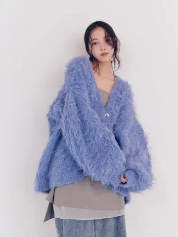 Andequal - Unique button knit cardigan