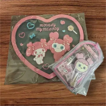 twice 초코 가케 보로&참 산리오 콜라보 클리어 러버 코스터