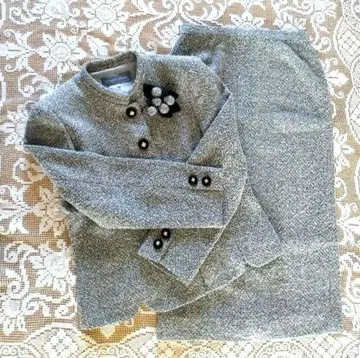 Chalet Blanc 샤레블랑 트위드풍 스커트 수트