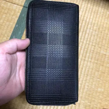 블랙 가죽 장지갑 브랜드 미상