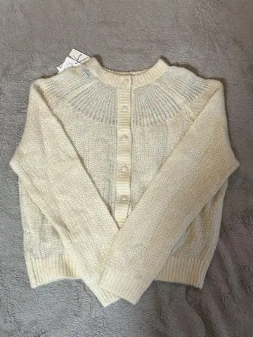 ZARA 앞뒤 2way 버튼 니트 가디건