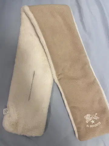 IL BISONTE 플리스 머플러 베이지