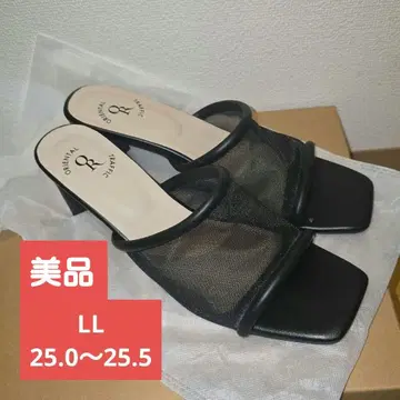 ORIENTALTRAFFIC 튤 원 벨트 뮬 샌들 LL