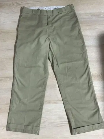 카키 치노 팬츠 36x32