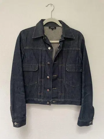 A.P.C. 다크 데님 자켓 M 사이즈