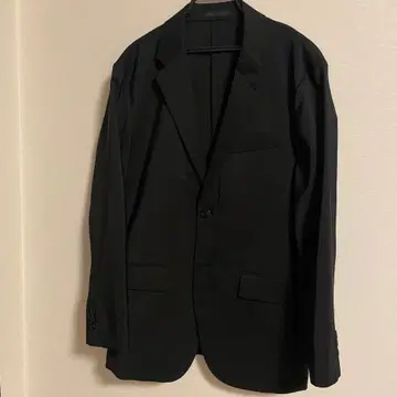 유니클로 감동 자켓 울 라이크 M 블랙