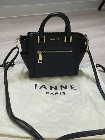 IANNE 블랙 숄더백