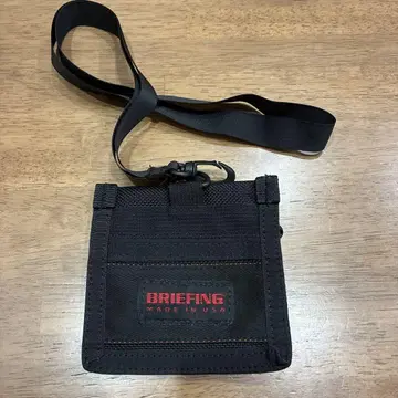 BRIEFING 블랙 패스 케이스