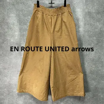 EN ROUTE UNITED arrows 와이드 팬츠
