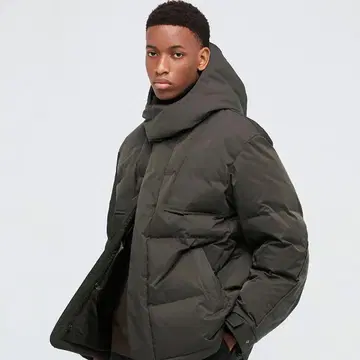 UNIQLO +J 다운 오버 사이즈 후드티 XS 질 샌더 UNIQLO