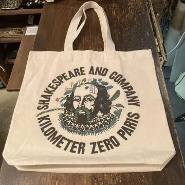SHAKESPEARE AND COMPANY 토트백