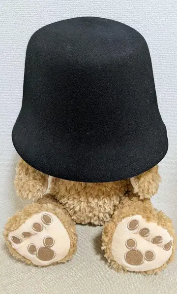 블랙 버킷햇 100% 울 사이즈 56cm~58cm 중국산