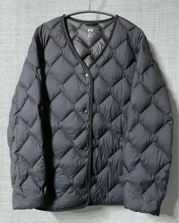 [ 새상품급 ] XL 블랙 UNIQLO 울트라 라이트 다운 릴랙스 자켓