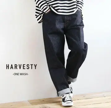 [ 새상품급 ] HARVESTY 하베스티 데님 팬츠 사이즈 2