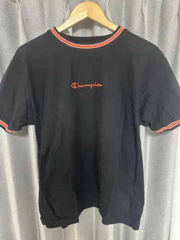 Champion Reverse Weave T-Shirt S 블랙