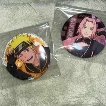 NARUTO RED 타워 콜라보 캔뱃지