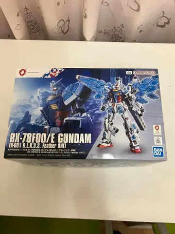 오사카 만박 한정판 건담 프라모델 RX-78F00/E-GUNDAM