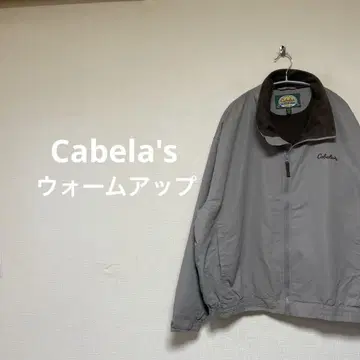 Cabela's 웜업 자켓 베이지 플리스