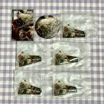 스트리트 파이터 6 아크릴 카드 캔뱃지 아크릴 참 고우키