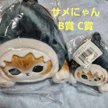 모후모후 마켓 고로링! 봉제 인형 복권 샤크냥 B상 C상 봉제 인형