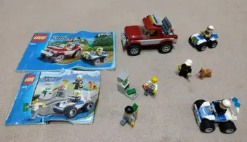 LEGO 레고 4437 7279 4WD 도둑 폴리스 버기