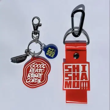 SHISHAMO 키링 빨간색 2종 세트