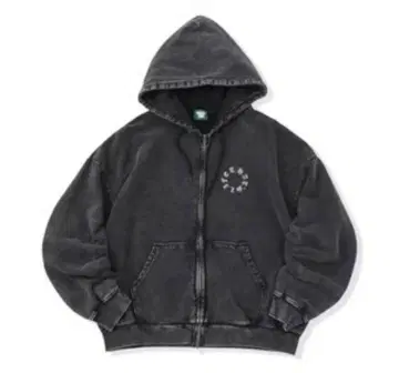 That's life 지퍼 후드티 BLACK XL [ 가격 인하 불가 ]