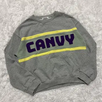 새상품급 CANVY 트레이닝복 맨투맨 룸웨어 프리 사이즈