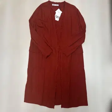 ZARA 자라 롱 코트 M 사이즈 벽돌색
