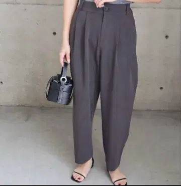 darts hem cocoon pants (gray) 택 포함 새상품